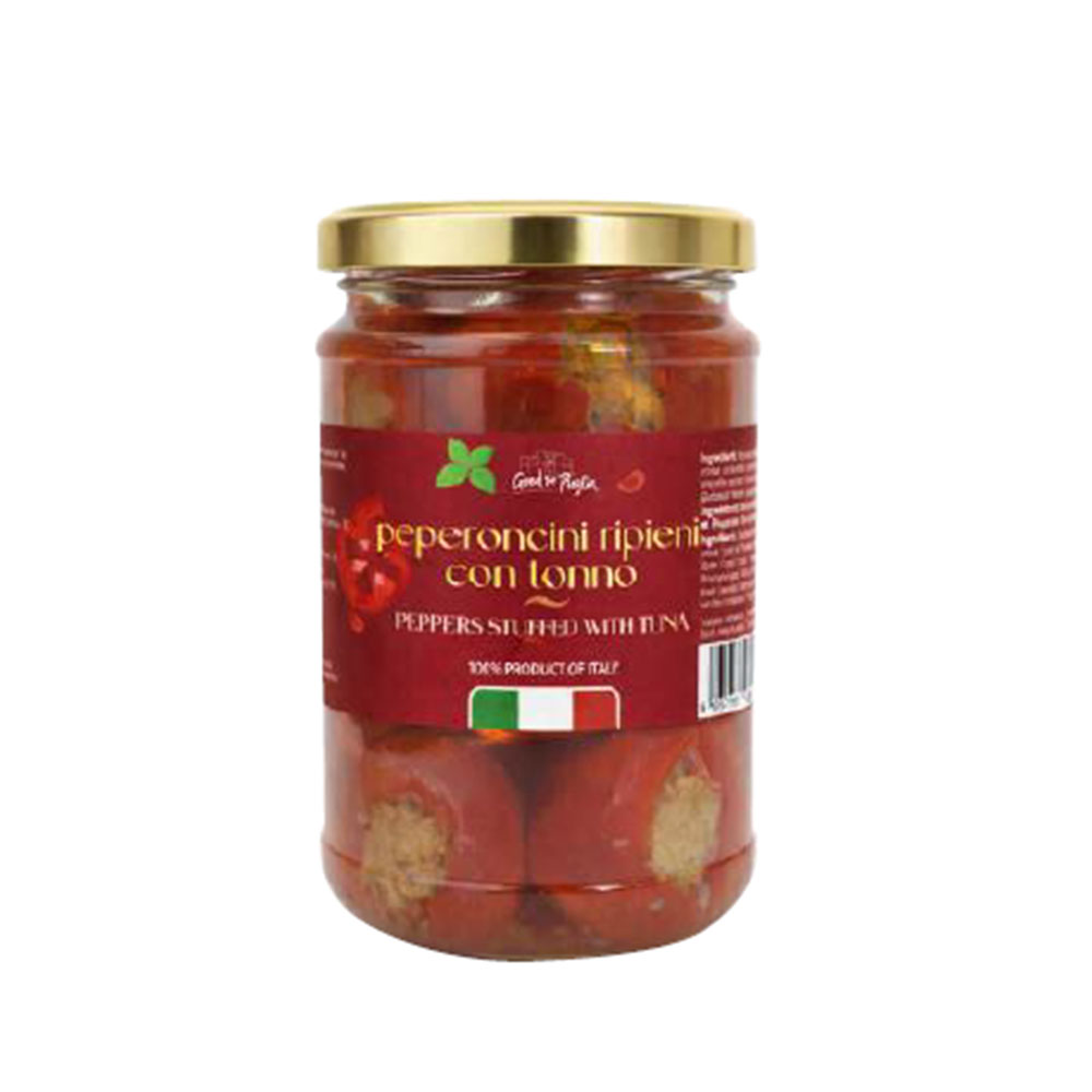 Peperoncini ripieni con tonno